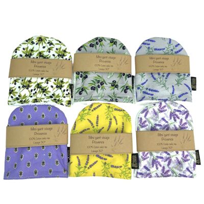 Ecological makeup remover glove "Provence"