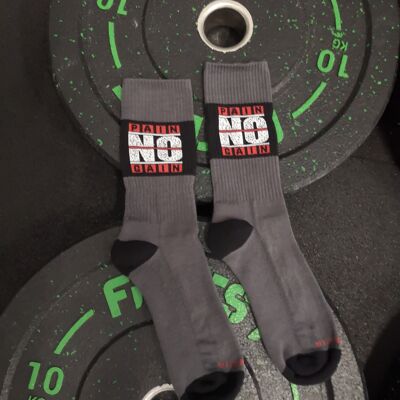 NO PAIN NO GAIN SOCKS