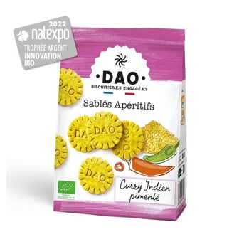 DAO Sablés - Curry Indien Pimenté Bio 1