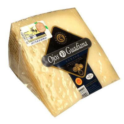 D.O. Manchego cheese, raw cured milk, Ojos del Guadiana