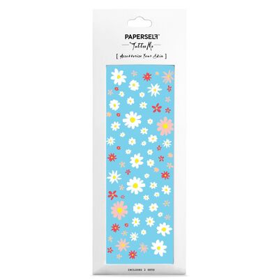 Hippie Daisy Temporary Tattoo