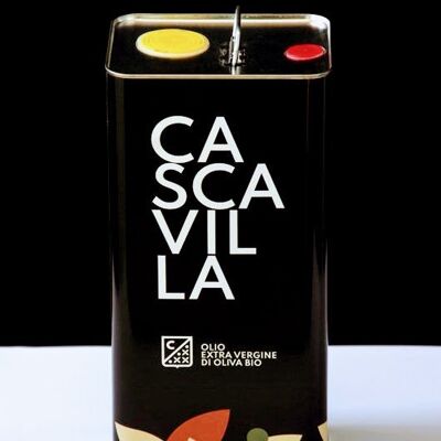Aceite de Oliva Virgen Extra Ecológico en lata de 5 l.