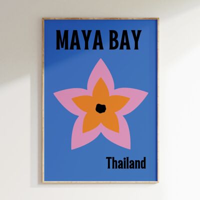 MAYA BAY print