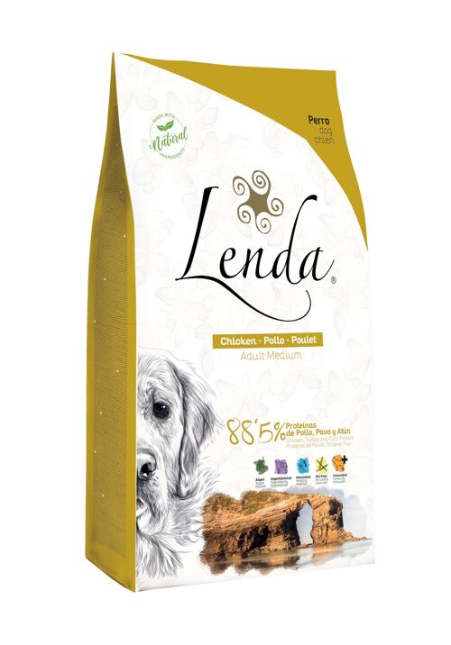 Dry Dog Food Lenda Chicken 2 kg