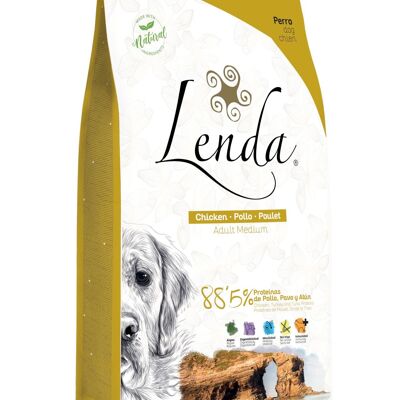 Dry Dog Food Lenda Chicken 12 kg