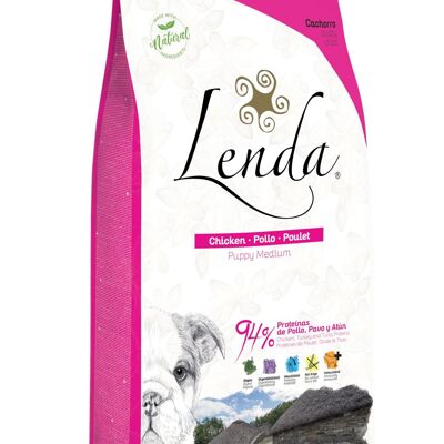 Cibo secco per cani Lenda Puppy 2 kg