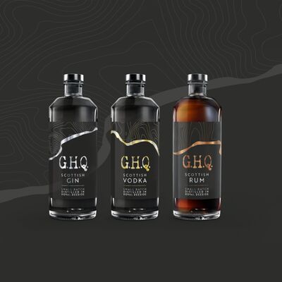 GEMISCHTER KOFFER GIN, WODKA & RUM