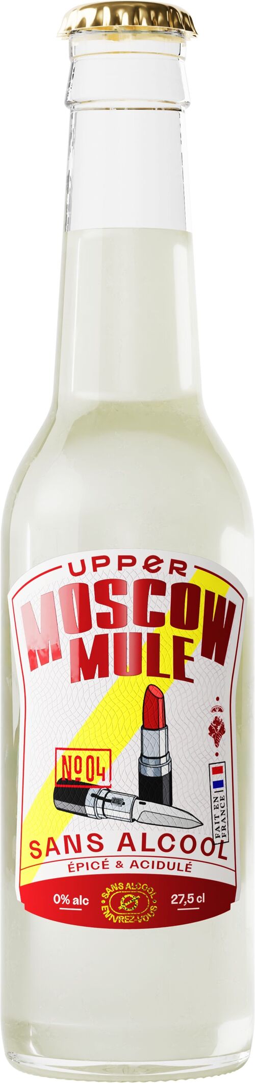 Upper Moscow Mule 0% (sans alcool)