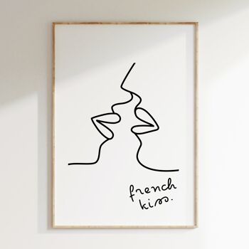 Impression LINE ARTFRENCH KISS 4