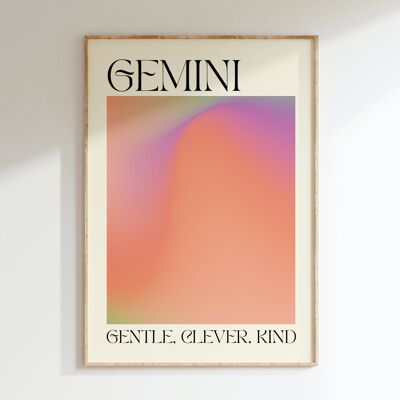 GEMINI GRADIENT 1 Print