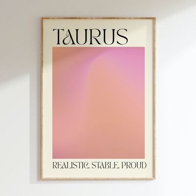 TAURUS GRADIENT 1 print