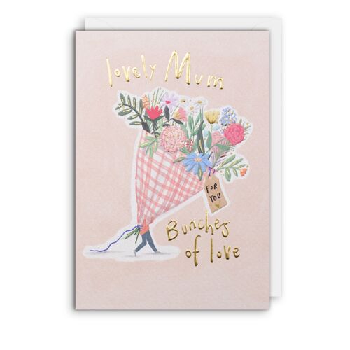 LOVELY MUMFLOWERS Mother's Day Card