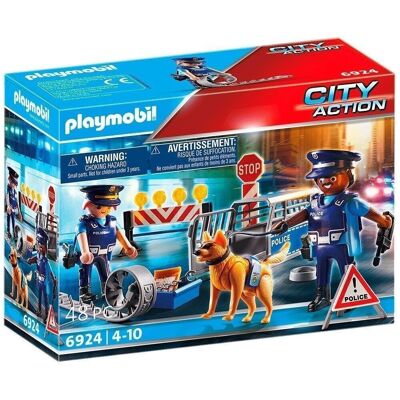 Playmobil City Action Control de Policía