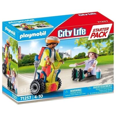 Playmobil City Life Starter Pack Rescate Balance Racer