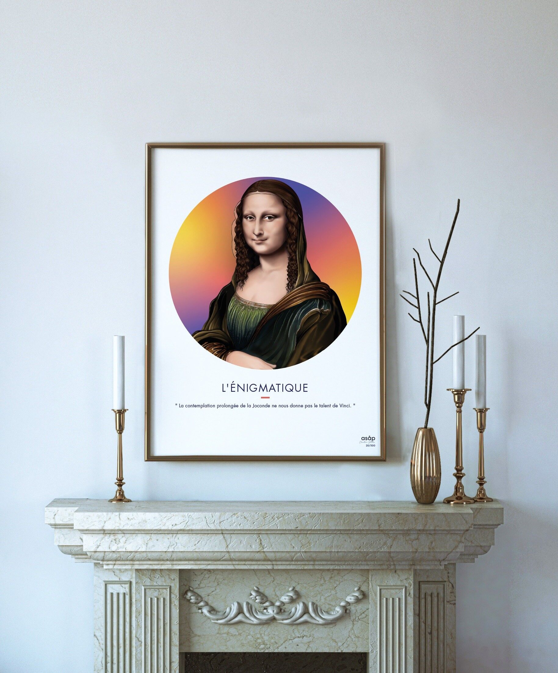 Poster - The Enigmatic - 30x40cm
