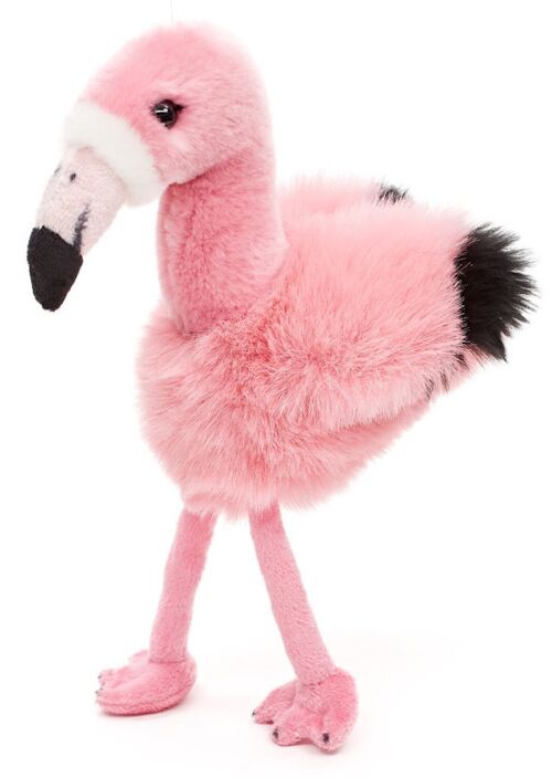 Flamingo - 18 cm (Höhe) - Keywords: Vogel, exotisches Wildtier, Plüsch, Plüschtier, Stofftier, Kuscheltier
