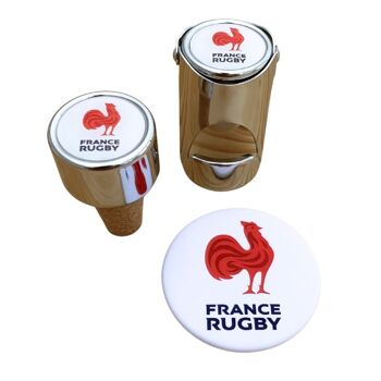 Présentoir de comptoir boutique avec recharge - France Rugby x Ovalie Original 10