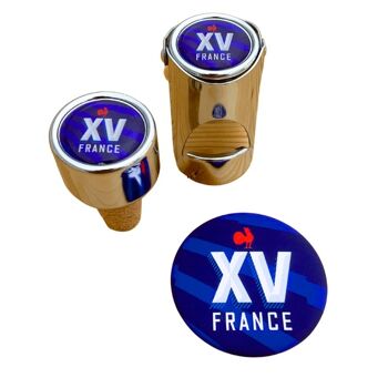 Présentoir de comptoir boutique avec recharge - France Rugby x Ovalie Original 12