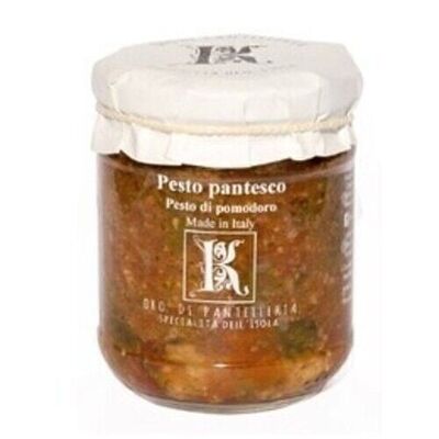 PESTO ALLA PANTESCA (alcaparras, tomates, orégano) - 6 x 180 gr