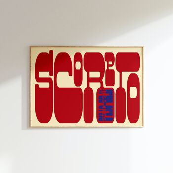 Impression SCORPIO TYPO 1