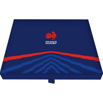 Coffret de 6 couteaux de table Blanc - France Rugby x Ovalie Original 2