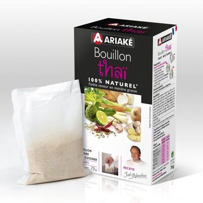 Caldo Ariaké Thai, 5 sobres de 14 g (para 5 x 33 cl de caldo)