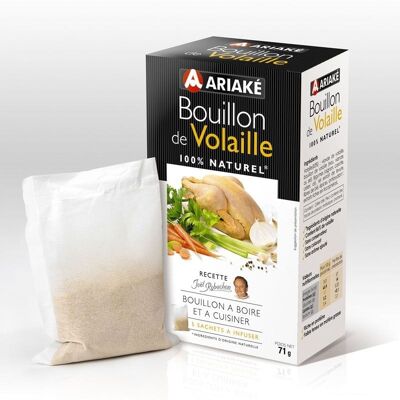 Ariaké Poultry broth, 5 sachets of 14.2g (for 5 x 33cl of broth)