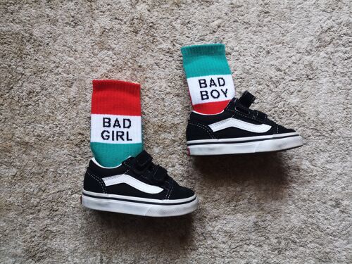 BAD GIRL SOCKS FOR KIDS