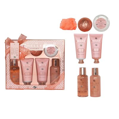 Mother's Day - Bath set with fruity pomegranate scent - 7pcs