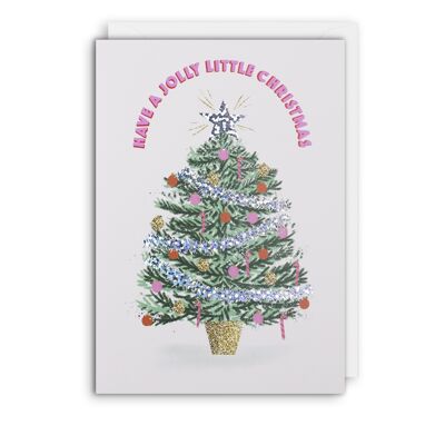 Weihnachtsbaumkarte