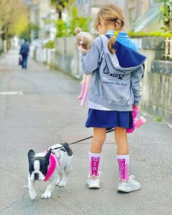 CHAUSSETTES GIRL POWER POUR ENFANTS 2