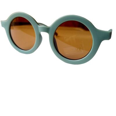 Gafas de sol retro verdes niños | gafas de sol para niños