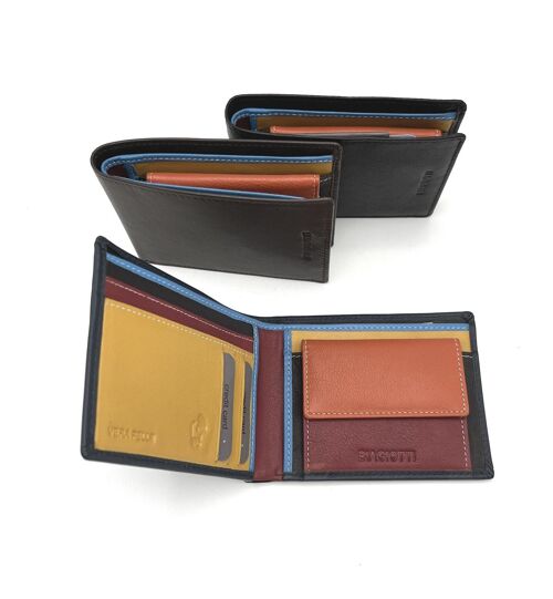 Genuine leather wallet, Laura Biagiotti, art. LB23764-03