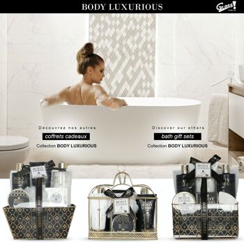 coffret de bain au parfum vanille tilleul - 6pcs 5