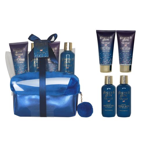 Coffret de bain au parfum délicat vanille tilleul - 4pcs