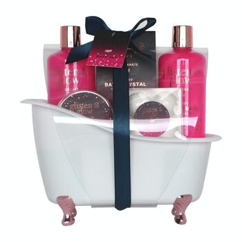 Fêtes des mères - coffret de bain au parfum fruité de grenade - 8pcs 2