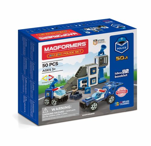 Magformers Amazing Police Set