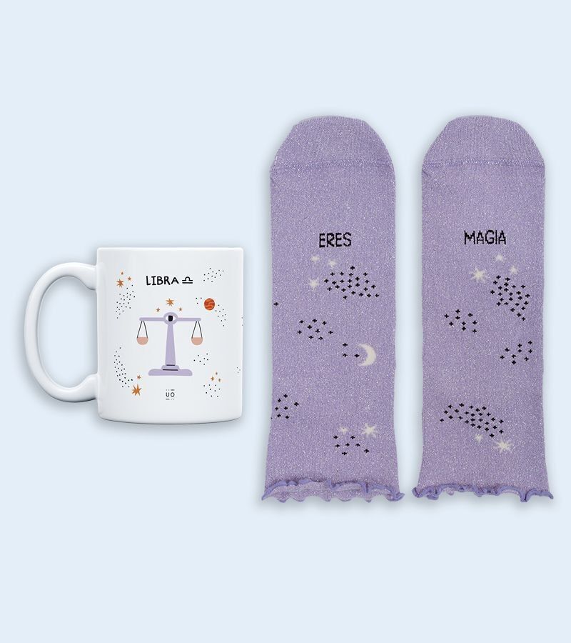 Kit Tasse et Chaussettes Horoscope Balance UO