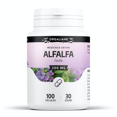 Alfalfa - 250mg - 100 cápsulas