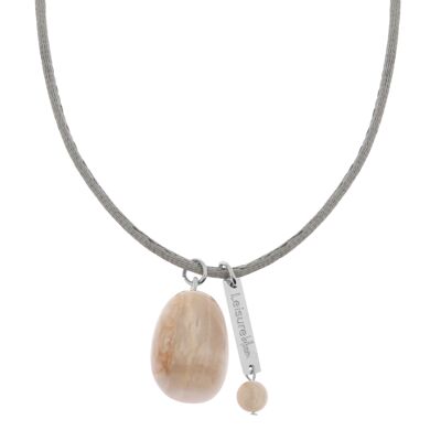 Gemstone necklace Moonstone