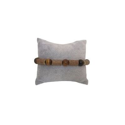 Tiger Eye Hazelwood and Minerals Bracelet