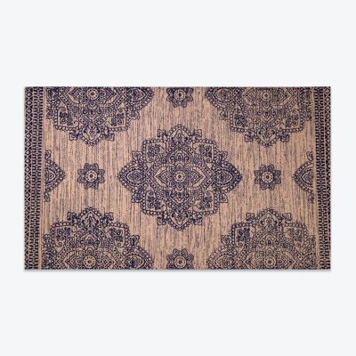 Tapis style marocain Mira 60 x 100 cm - 100 % coton