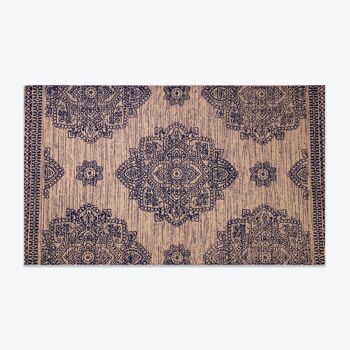 Tapis style marocain Mira 60 x 100 cm - 100 % coton 1