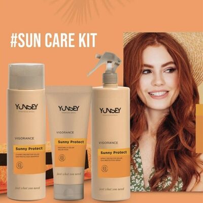 Kit protezione solare per capelli 3 prodotti