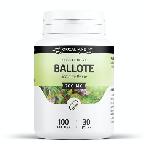 Ballote- 200 mg - 100 gélules