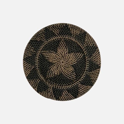 Lombok Wall Decor Black - 30cm