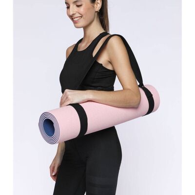 Esterilla de yoga con correa