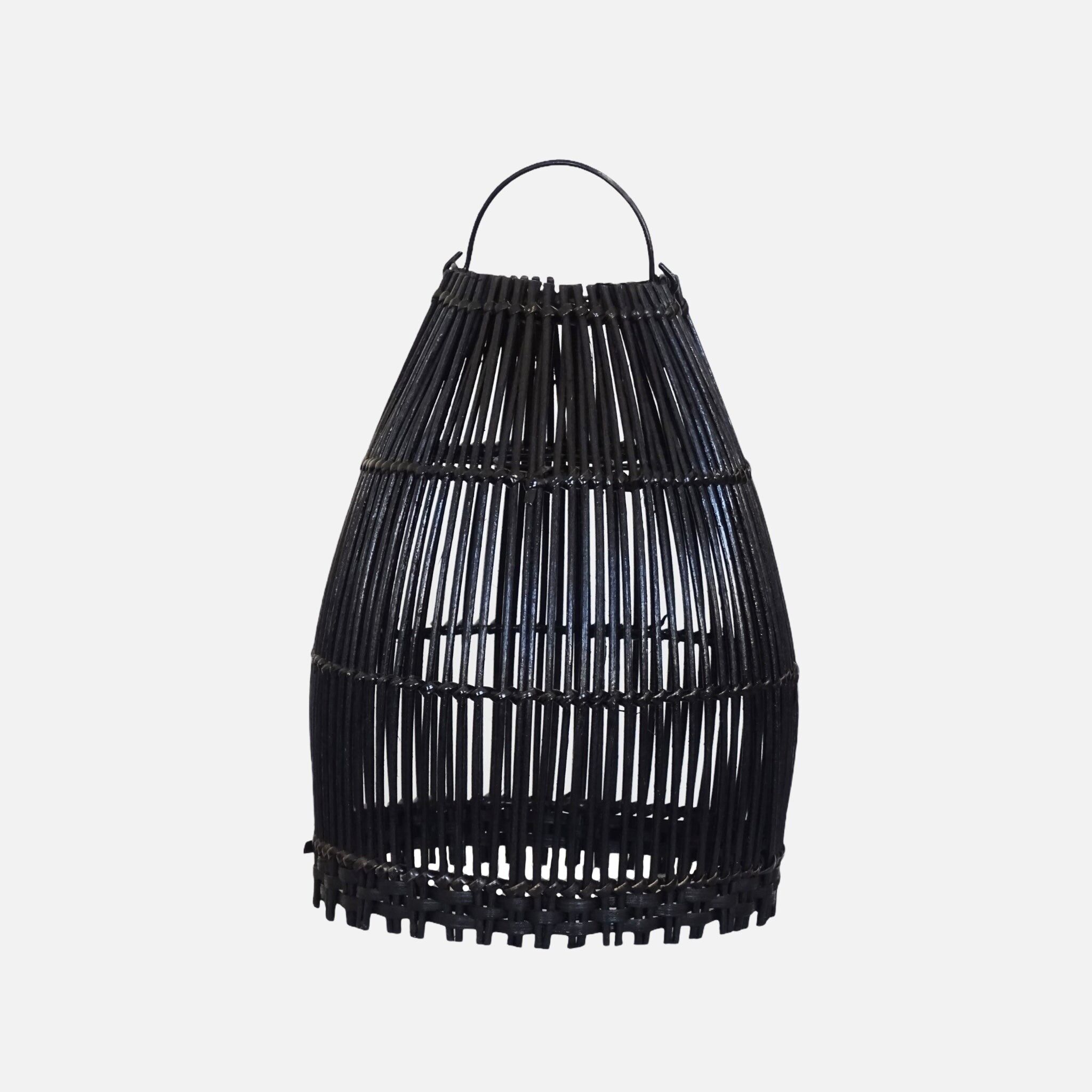 Ayana Rattan Lampshade Black - S