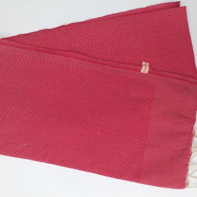 Red Honeycomb Fouta