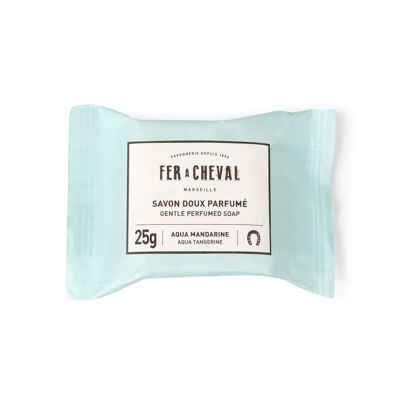 Mild perfumed soap 25 g - Aqua Mandarine